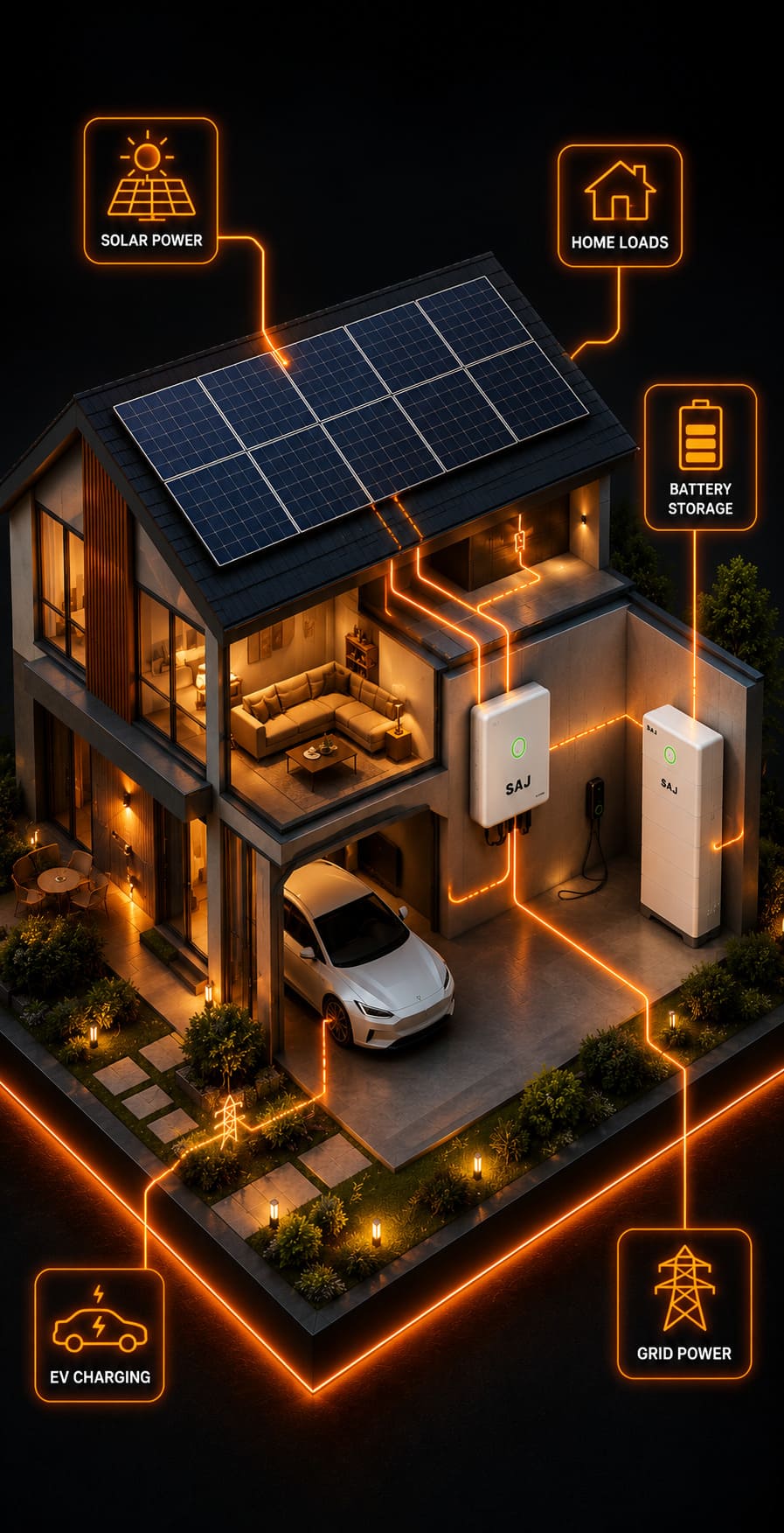 SAJ 10kW Battery and Inverter Perth