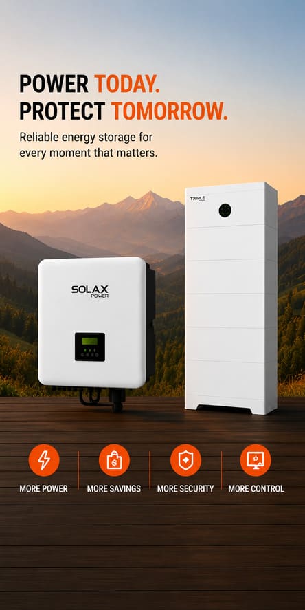 SolaX 15kW Inverter & Battery Perth