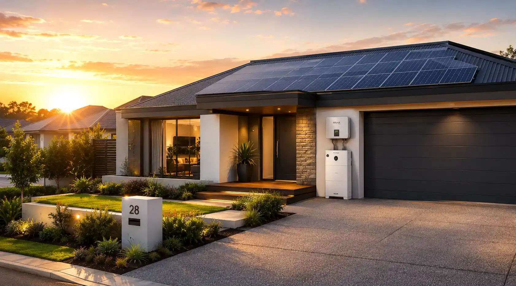 energy independence using solar battery